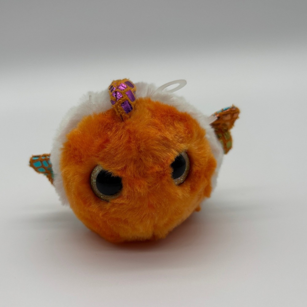 YooHoo & Friends Stuffed Plush Fish Toy Sparkle Eyes‎ Orange White Kids